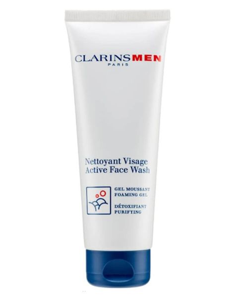 Clarins Men Active Face Wash Foaming Gel Clarins Men Active Face Wash Foaming Gel