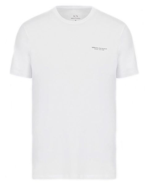 Armani Exchange Men T-Shirt Hvid Str. XL