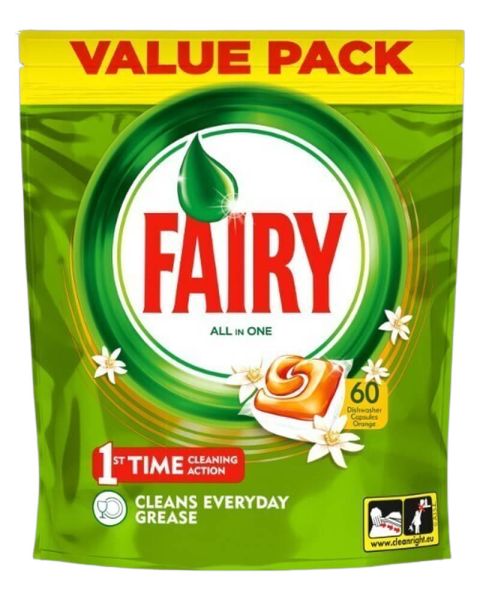 Fairy Opvasketabs All-in-One Orange
