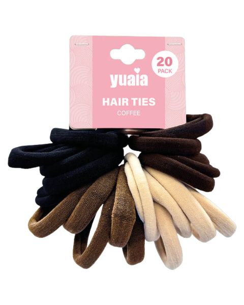 Yuaia Hair Ties Coffee