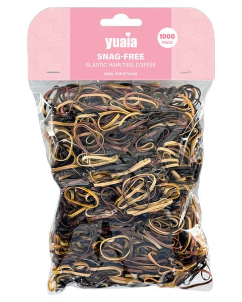 Yuaia Snag-free Elastic Hai Ties Coffee