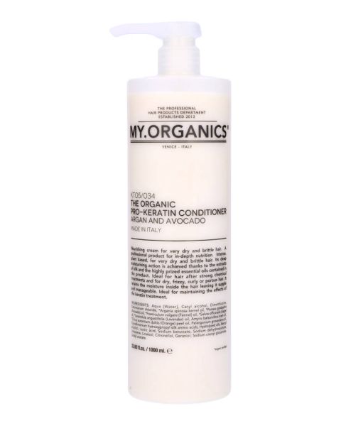 My.Organics The Organic Pro-Keratin Conditioner Argan And Avocado