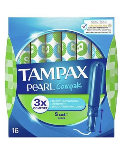 Tampax Pearl Compak Super