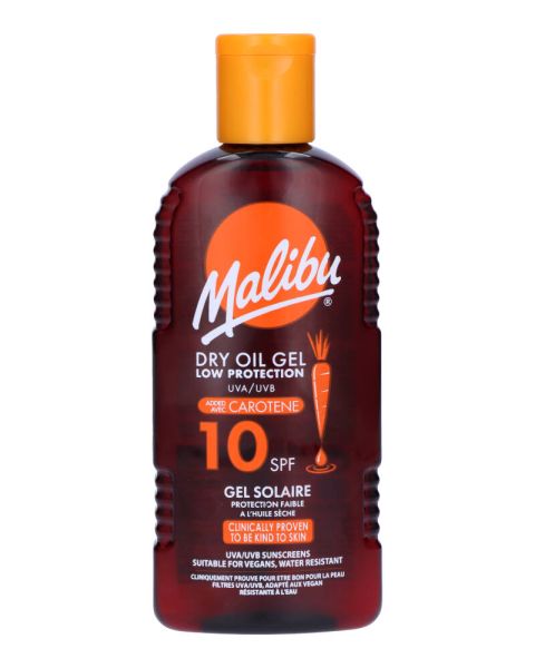 Malibu Dry Oil Gel With Carotene SPF 10