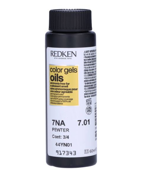 Redken Color Gels Oils 7NA Pewter 7.01