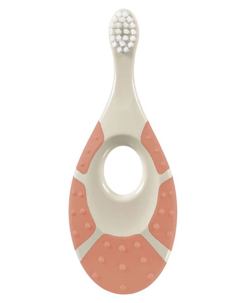 Jordan Babytandbørste Green Clean Baby 0-2 NUDE