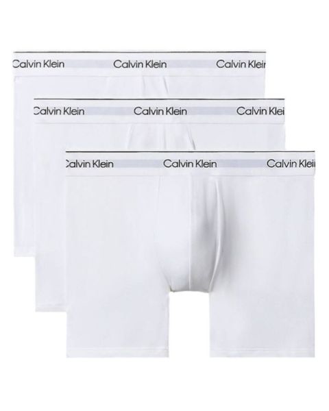 Calvin Klein Boxer Brief Cotton Stretch 3-Pak Hvid Str. L