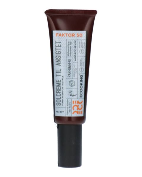 Ecooking Solcreme Til Ansigtet Parfumefri SPF 50