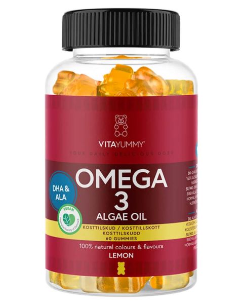 VitaYummy Omega 3 Algae Oil Lemon (Stop Beauty Waste) VitaYummy Omega 3 Algae Oil Lemon (Stop Beauty Waste)