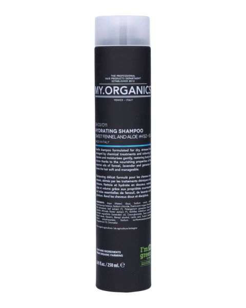My.Organics The Organic Hydrating shampoo Sweet Fennel And Aloe