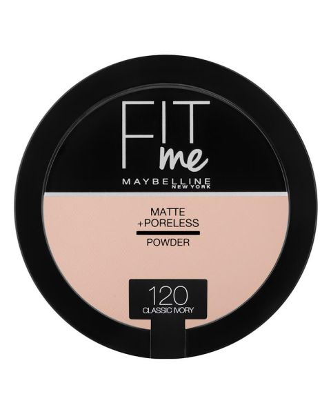 Maybelline Fit Me Matte + Poreless Powder - 120 Classic Ivory