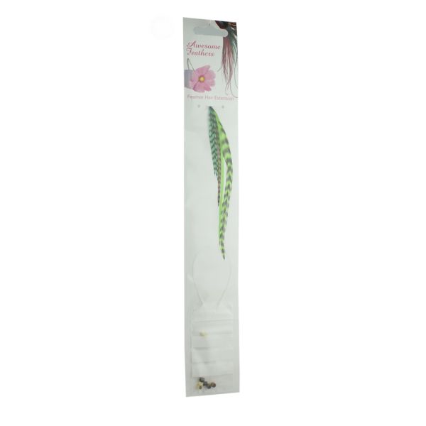 Fjer Extensions - GrĂžn kort Fjer Extensions - GrĂžn kort