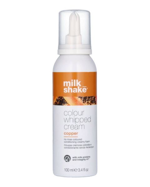 Milk Shake Colour Whipped Cream Copper