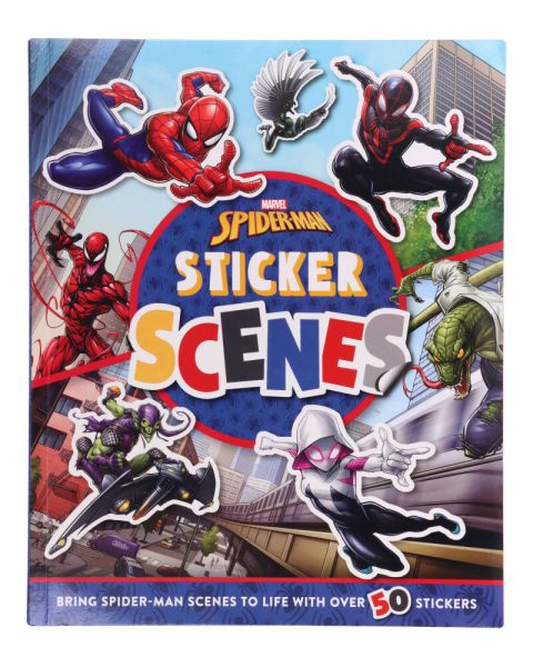 Disney Spiderman Klistermærkebog