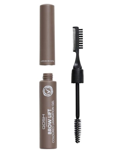 Gosh Brow Lift Coloured Lamination Gel 001 Grey Brown