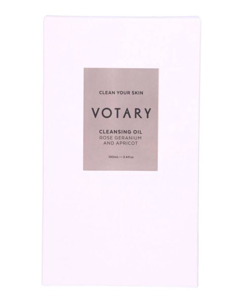 Votary Cleansing Oil Rose Geranium And Apricot