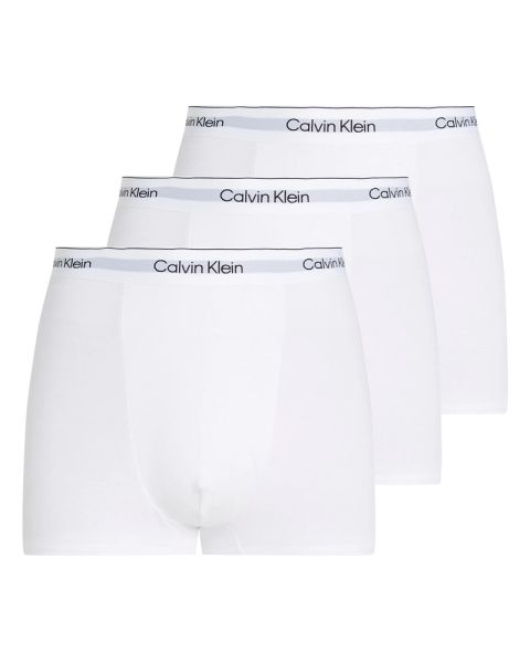 Calvin Klein Icon Cotton Stretch Fit Trunks 3-Pack Hvid XXL