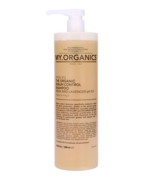 My.Organics The Organic Sebum Control Shampoo Neem And Lavender
