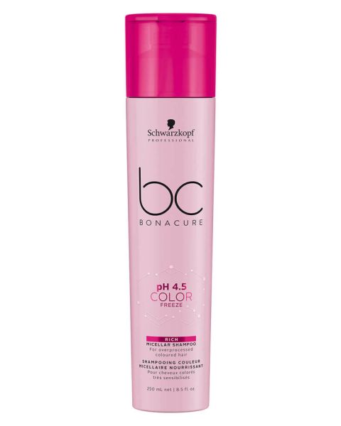 BC Bonacure pH 4.5 Color Freeze Rich Micellar Shampoo (U)