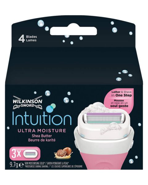 Wilkinson Sword - Intuition Blades Ultra Moisture 3pak