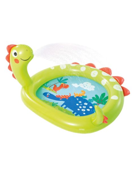 Intex Oppustelig Dinosaurus Pool Med Sprøjt