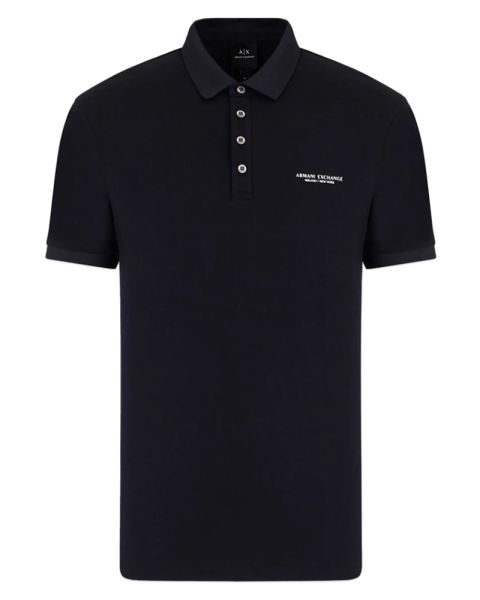 Armani Exchange Men Polo Shirt Black M