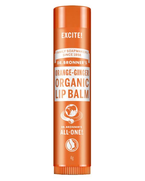 Dr. Bronner's Organic Lip Balm Orange-Ginger