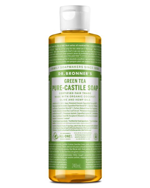 Dr. Bronner's Pure-Castile Soap Green Tea