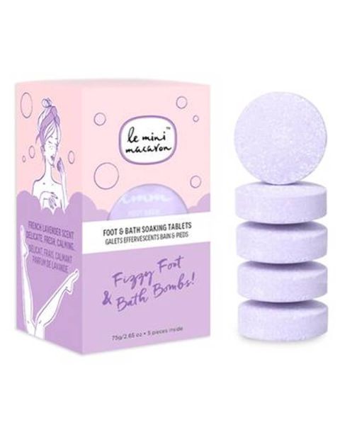 Le Mini Macaron Fizzy Foot Bath Bombs