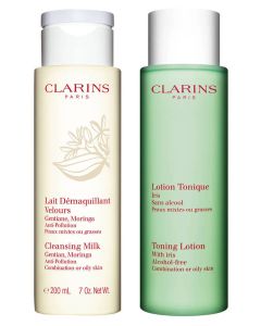 Clarins Duo Combination or Oily Skin 2x200 ml
