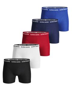 Björn-Borg-Essential-5-pack-Cotton-Stretch-Shorts