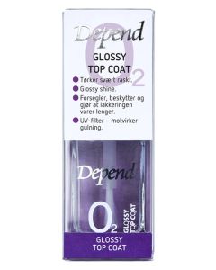 Depend Glossy Top Coat 11 ml
