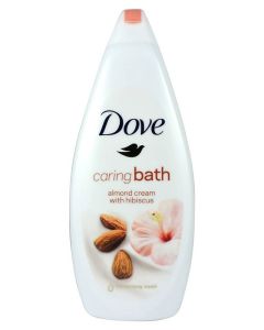 Dove Caring Bath Almond Cream With Hibiscus Body Wash 500ml