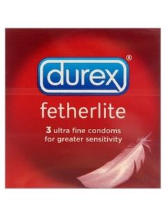 Durex Kondomer Fetherlite - 3 stk 