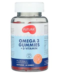 Futura Omega 3 Gummies + D Vitamin