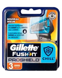Gillette Fusion Proshield Chilll 3pak