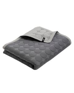 HAY Mega Dot Sengetæppe 260x260cm - Dark Grey 