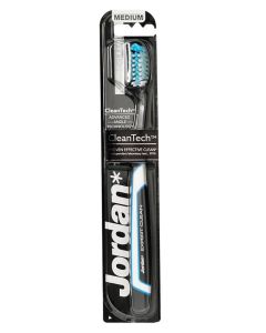 Jordan CleanTech Medium Tandbørste Sort