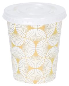 Party Collection Papkrus Guld Musling 6 stk. 