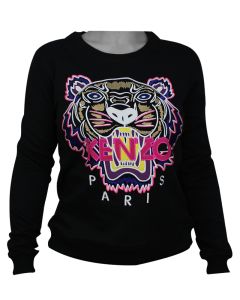 Kenzo Tiger Sweatshirt Black/Pink XL