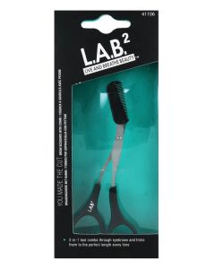 L.A.B. 2 Brow Scissors With Comb
