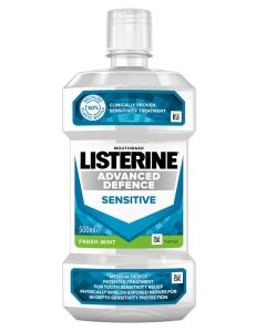 Listerine Advanced Defense Sensitive Mouthwash 500ml