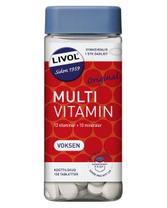 Livol Multi Vitamin voksen 150stk