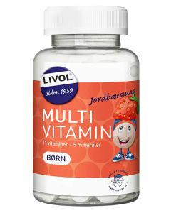 Livol Multivitamin Børn Jordbærsmag 