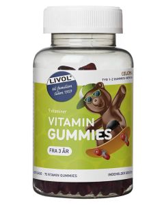 Livol Vitamin Gummies 75stk