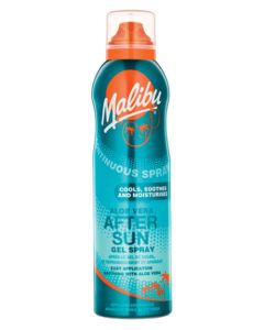 Malibu Continuous Aloe Vera After Sun Gel Spray 175ml