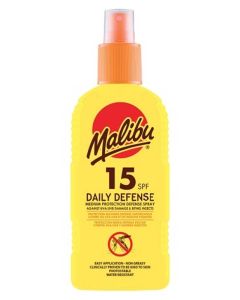Malibu Daily Defense Spray SPF15 Insect Repellent 200ml