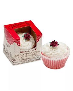 Patisserie De Bain Cranberries & Cream Cupcake Soap