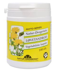 Natur-drogeriet-Løvetandrod-Vegetabilske-kapsler-180stk