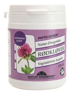 Natur-drogeriets-Rødkløver-Vegetabilske-kapsler-120stk